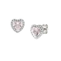 Boucles d'oreilles Amen Femme Dolce cuore in Argent Zircone ETICUBMOZ